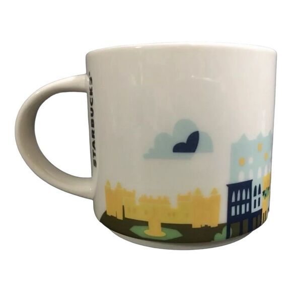 Starbucks Edinburgh (Scotland) YAH You Are Here UK Mug Coffee New/Boxed - Picture 4 of 10